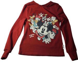 H&M Disney Mickey Mouse Goofy Donald Pluto Daisy Minnie Long Sleeve Shirt Kids 8